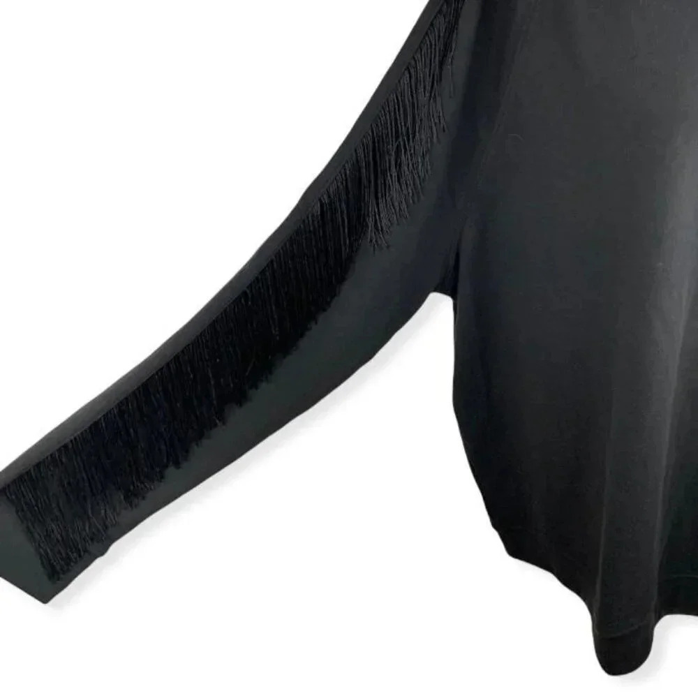 Levi's Fringed-Trim Crewneck Sweatshirt - Picture 5 of 11
